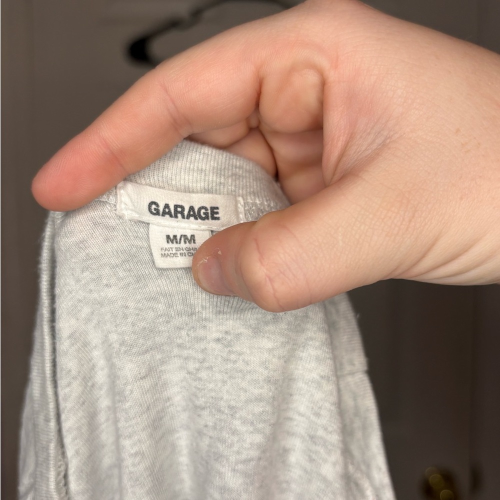 Garage Light Gray Long Sleeve Tee